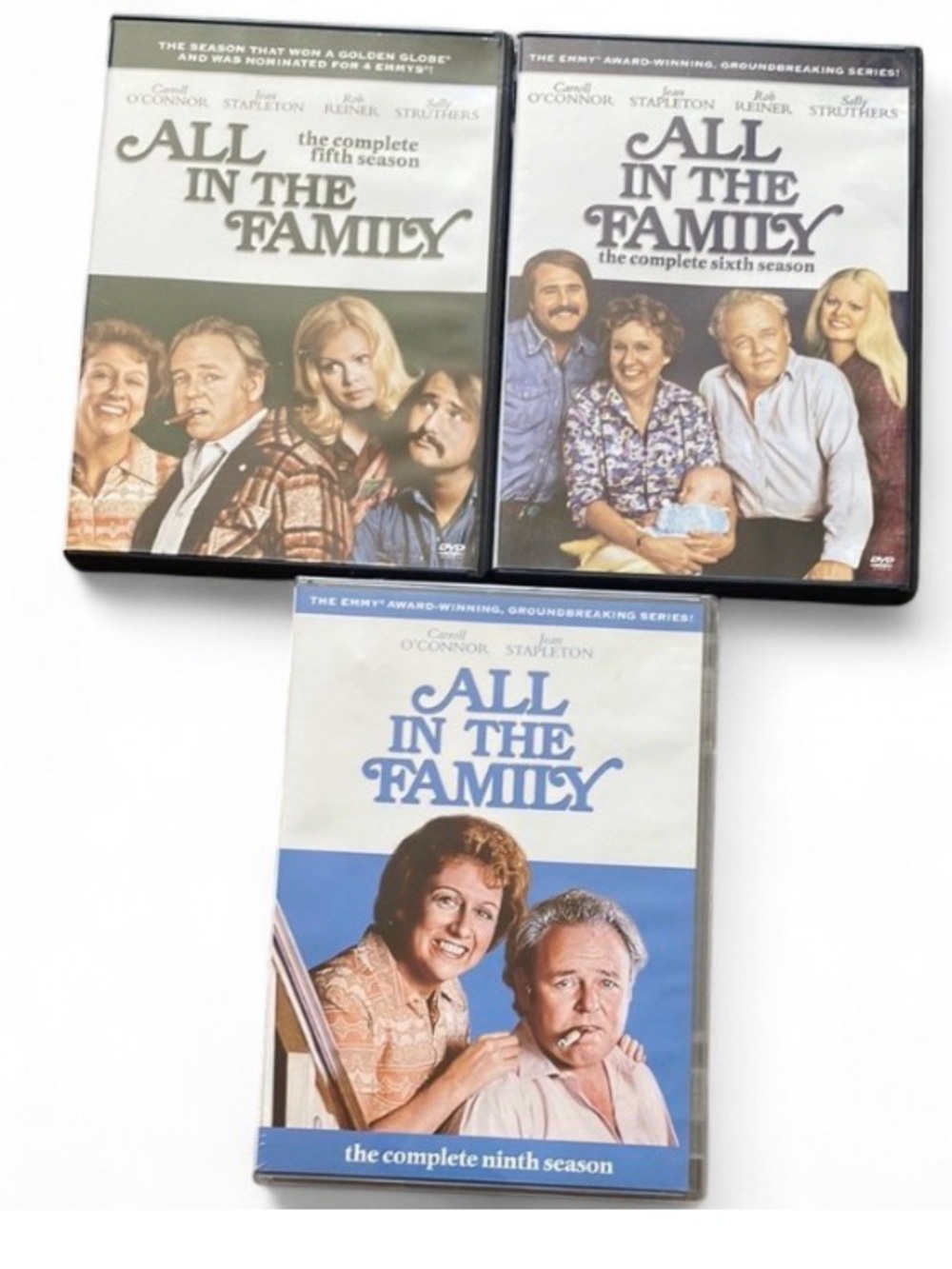 All in the Family Seasons 5 6 9 DVD Set Classic TV Series Bundle Collection